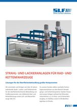 Flyer SLF Strahl- und Lackieranlagen für die Rüstungsindustrie