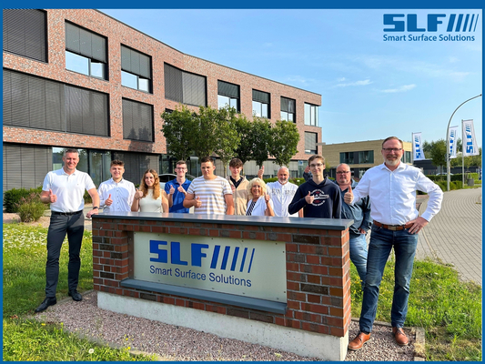 SLF Oberflächentechnik begrüßt sechs neue Auszubildende
