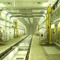  Erste Großanlage für Schienenfahrzeuge geht in Betrieb (Siemens-Werk in Krefeld)