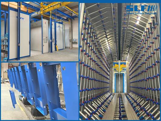 SLF Powder Coating Line at FMA in Frankenberg