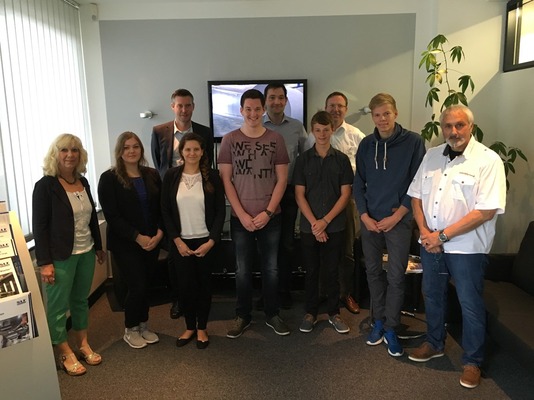 New apprentices start their professional career at SLF Oberflächentechnik