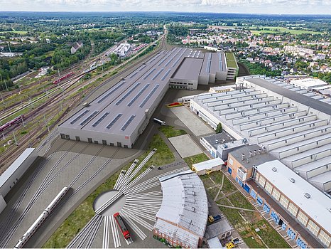 [Translate to Englisch:] SLF erhält Auftrag im Rahmen des neuen Instandhaltungswerks der DB Cottbus