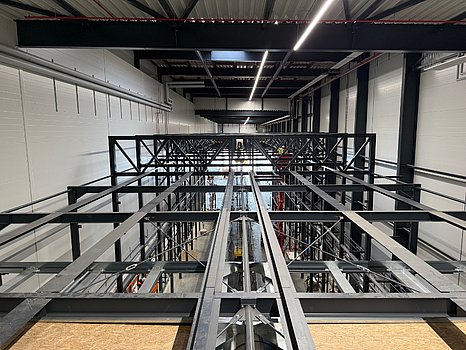 [Translate to Englisch:] SLF baut XXL-Lackieranlage für einen Windkraftanlagenhersteller in Dänemark