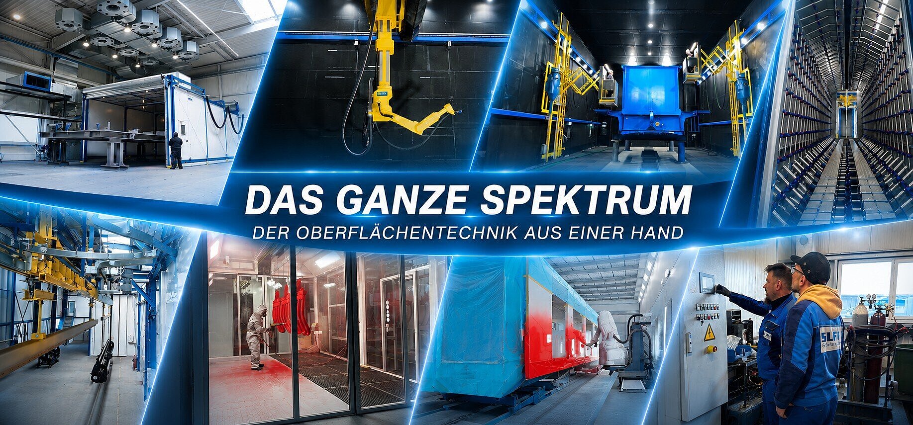 SLF Oberflächentechnik - Das gesamte Spektrum der Oberflächentechnik aus einer Hand