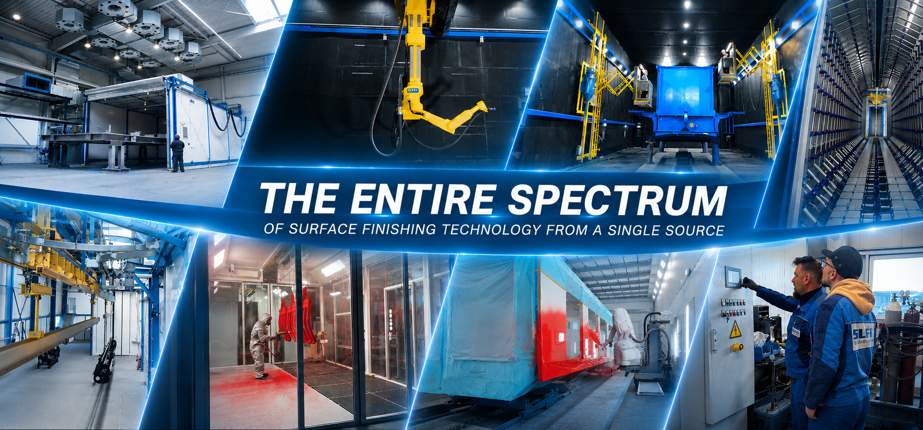SLF Oberflächentechnik - The entire Spectrum of Surface Finishing Technology from one single Source